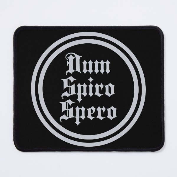 Item preview, Dum Spiro Spero - While I Breathe I Hope - Latin Phrases - Silver designed and sold by JourneyCreative.