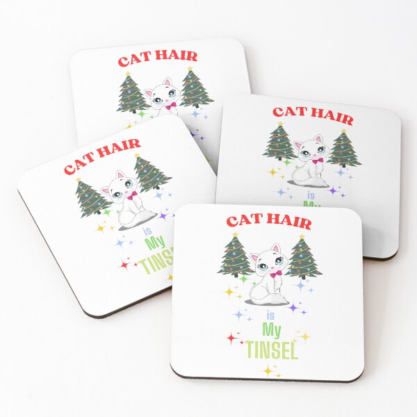 Item preview, Cat Hair Is my Tinsel designed and sold by McThingummy.