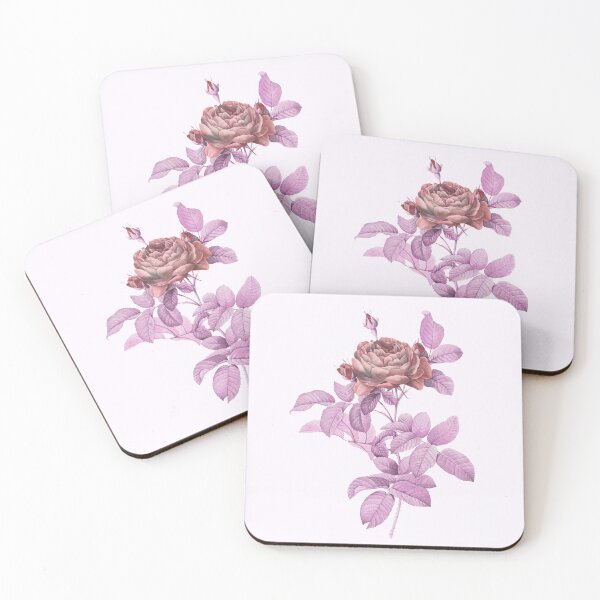 Item preview, Rosa gallica pontiana Flower, Alternative Illustration - Pink Rose designed and sold by DaphneKstudio .