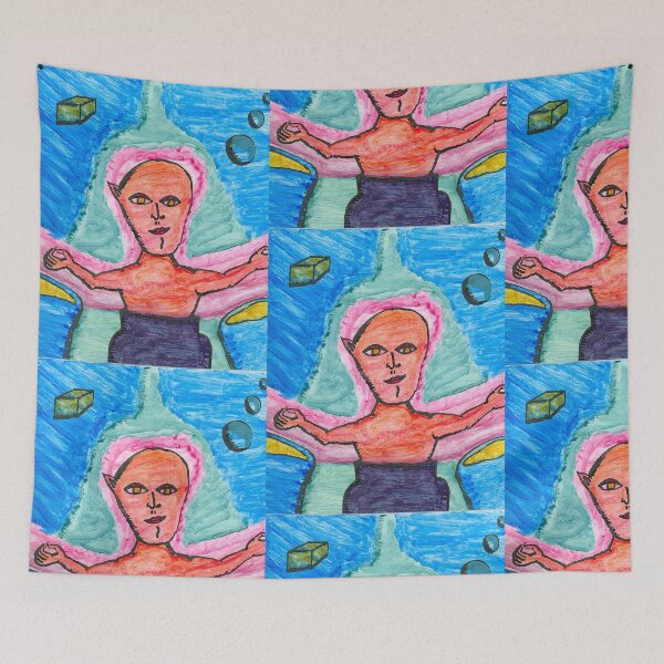 Item preview, one eared alien designed and sold by wormink.