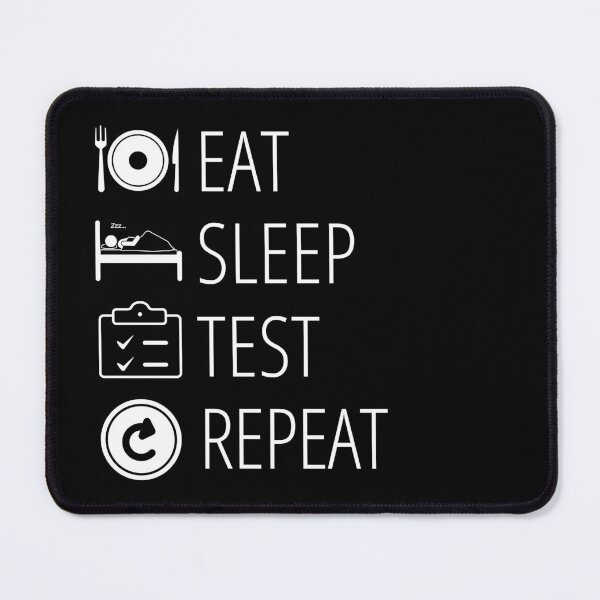 Item preview, Eat Sleep Test Repeat designed and sold by trendingatees.