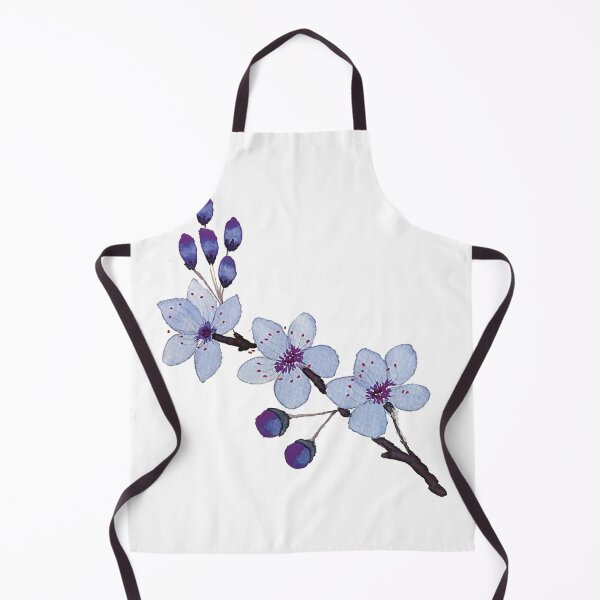 Item preview, Watercolor Blue Cherry Blossoms designed and sold by Pavnud.