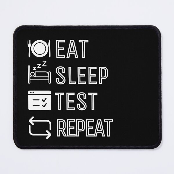 Item preview, Eat Sleep Test Repeat designed and sold by trendingatees.