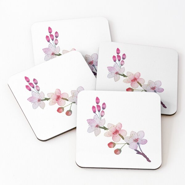 Item preview, Soft Watercolor Cherry Blossoms designed and sold by Pavnud.