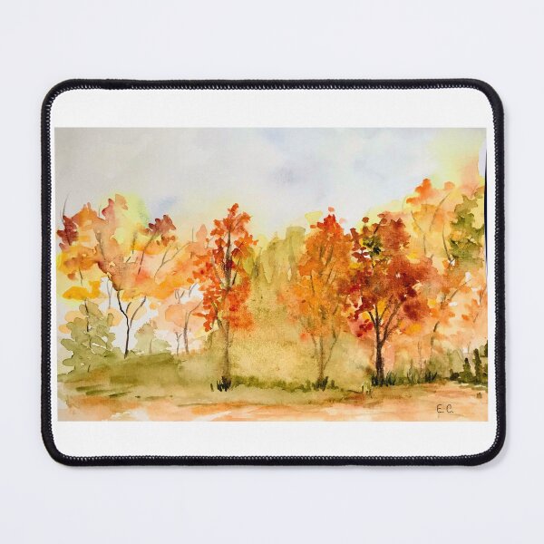 Item preview, Autumn trees. designed and sold by watercolorsLiz.
