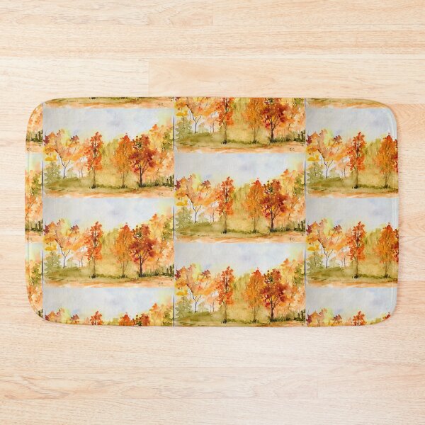Item preview, Autumn trees.  designed and sold by watercolorsLiz.