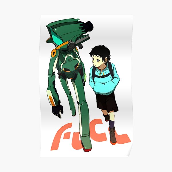 Flcl Posters Redbubble Flcl Posters Redbubble