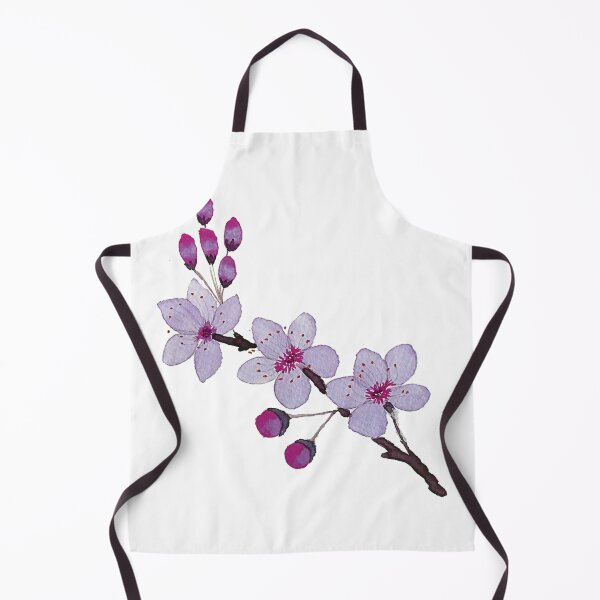 Item preview, Watercolor Violet Cherry Blossoms designed and sold by Pavnud.