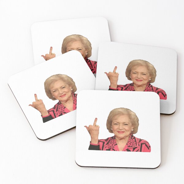 Item preview, Betty white middle finger designed and sold by palmwooddesigns.