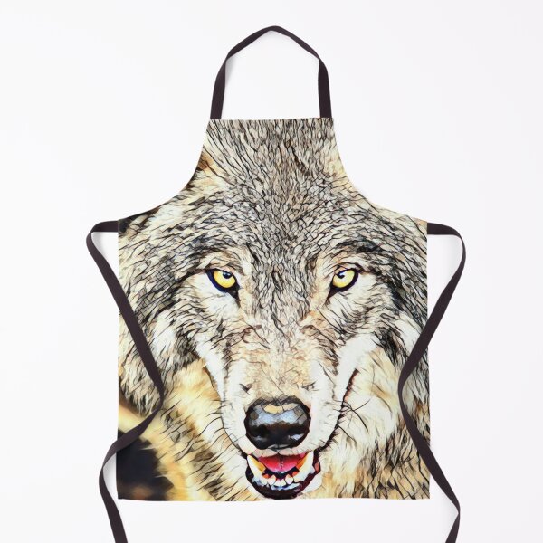 Item preview, Magic grey Wolf designed and sold by MagiLand ⭐⭐⭐⭐⭐.