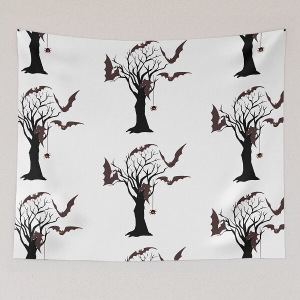 Item preview, Halloween tree with bats designed and sold by stan7505.