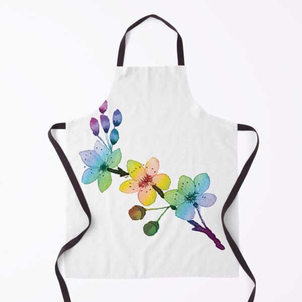 Item preview, LGBT Watercolor Rainbow Cherry Blossoms designed and sold by Pavnud.