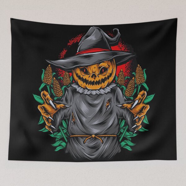 Item preview, Halloween Scary Evil Pumpkin Funny Pumpkin Head designed and sold by JedyGau.