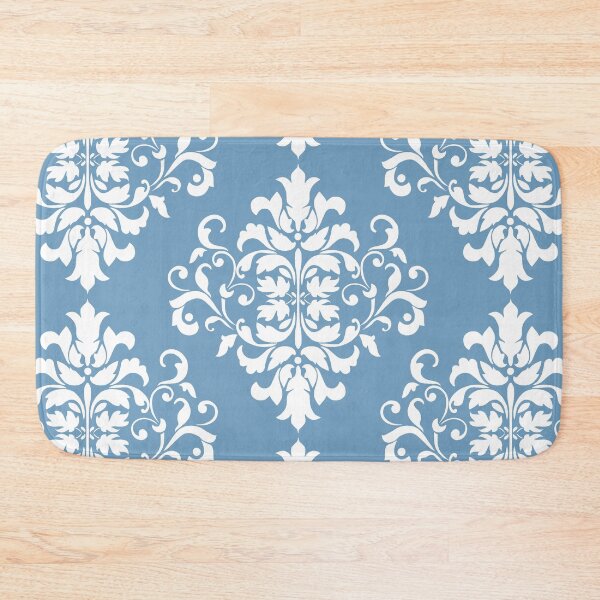 Item preview, Blue White Floral Pattern designed and sold by Claudia McBain.