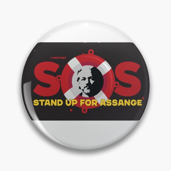 Item preview, SOS Stand Up 4 Assange designed and sold by Melb4Assange.