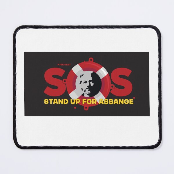 Item preview, SOS Stand Up 4 Assange designed and sold by Melb4Assange.