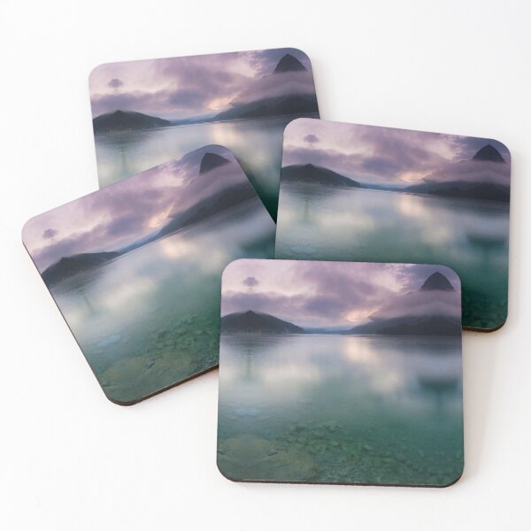 Item preview, Mountain Lake at Dawn designed and sold by Rainbows Galore.