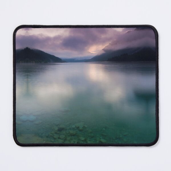 Item preview, Mountain Lake at Dawn designed and sold by Rainbows Galore.