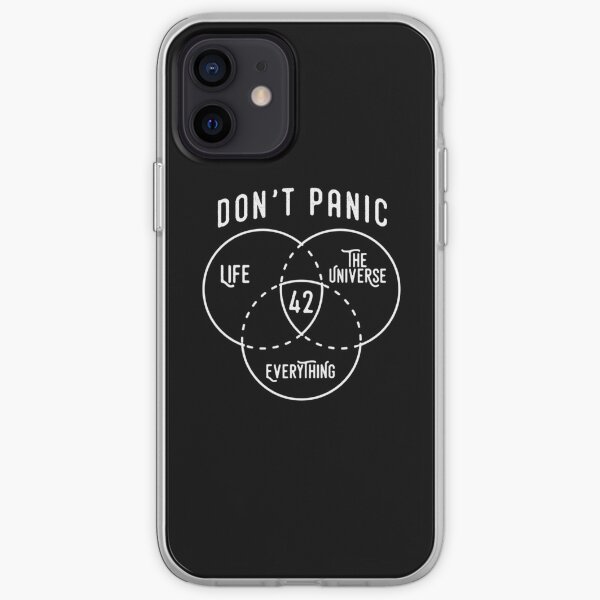 42 The Answer to Life, Universe, and Everything. iPhone Soft Case
