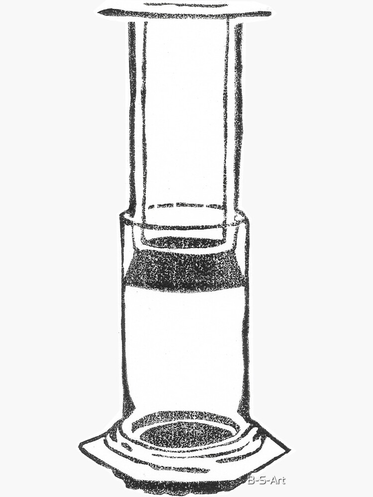 Black Sketched Coffee Pots Vinyl