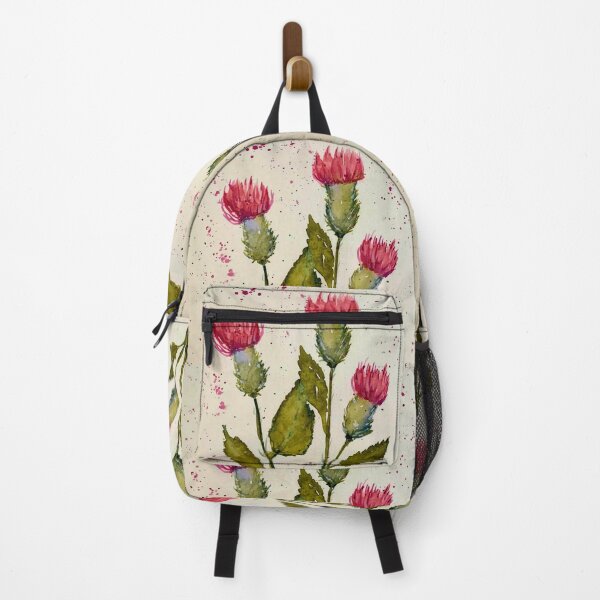 Item preview, Thistle flowers  designed and sold by watercolorsLiz.