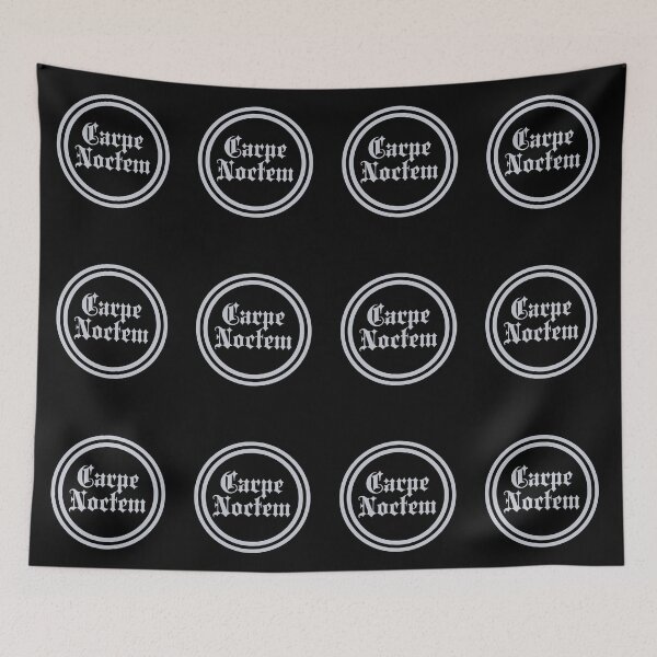 Item preview, Carpe Noctem - Seize The Night - Latin Phrases designed and sold by JourneyCreative.