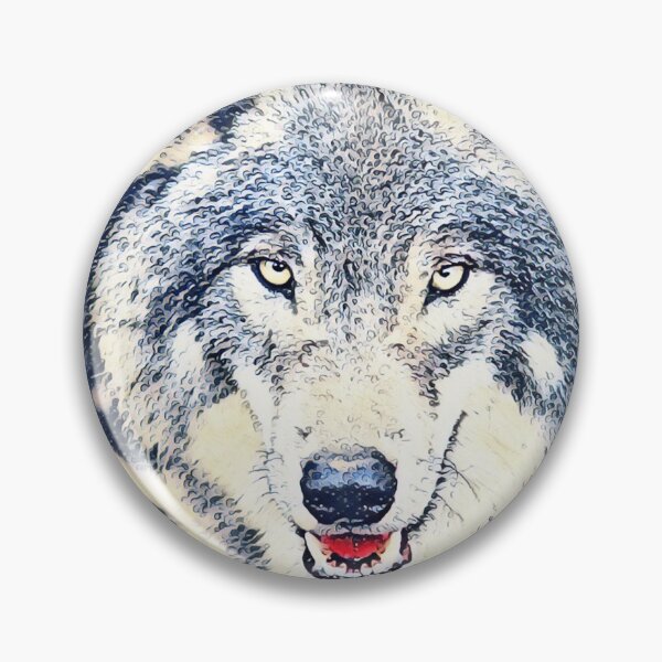 Item preview, Magic grey Wolf designed and sold by MagiLand ⭐⭐⭐⭐⭐.