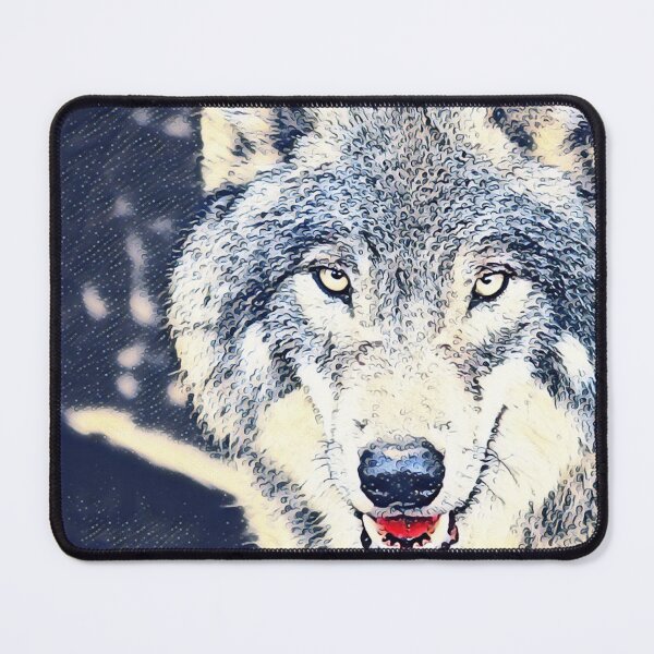 Item preview, Magic grey Wolf designed and sold by MagiLand ⭐⭐⭐⭐⭐.