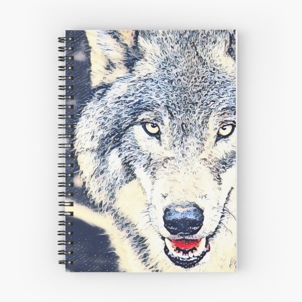 Item preview, Magic grey Wolf designed and sold by MagiLand ⭐⭐⭐⭐⭐.