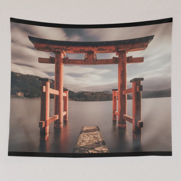 Item preview, Hakone Shrine Torii, Japan Attractions, Japan Tourist Attractions, Japanese Attractions, Visit Japan Today designed and sold by nihontees.