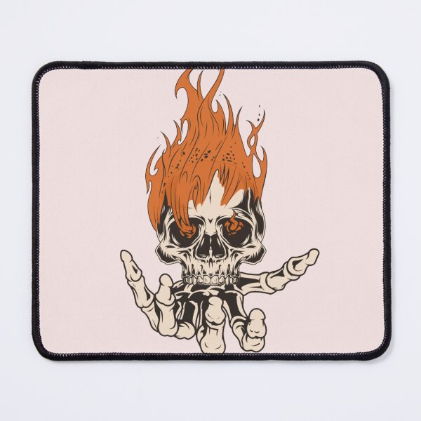 Item preview, Halloween Skull With a Flame designed and sold by stan7505.