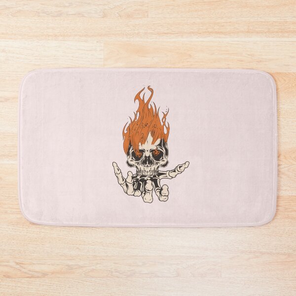 Item preview, Halloween Skull With a Flame  designed and sold by stan7505.