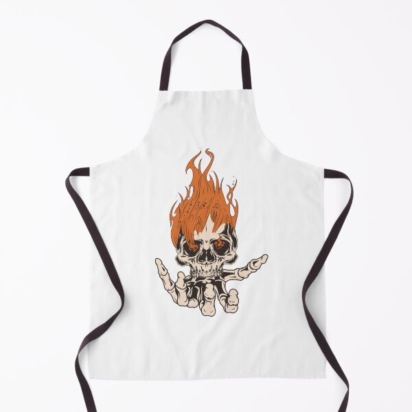 Item preview, Halloween Skull With a Flame  designed and sold by stan7505.