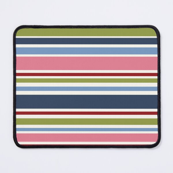 Deep Hues Stripe Mouse Pad