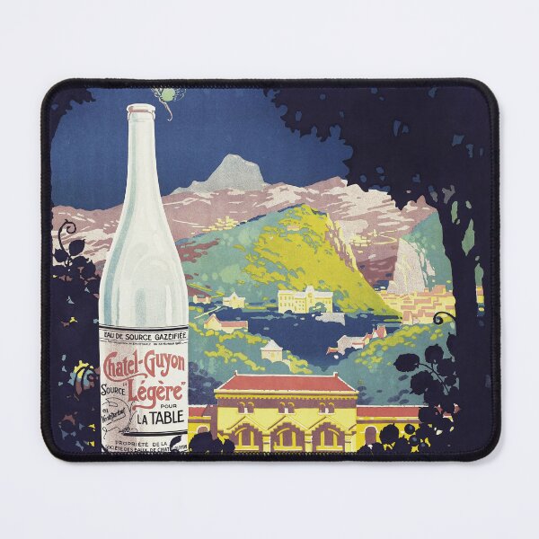 Item preview, CHATEL GUYON LEGERE Sparkling Mineral Water 1923 Vintage French Poster designed and sold by retroposters.