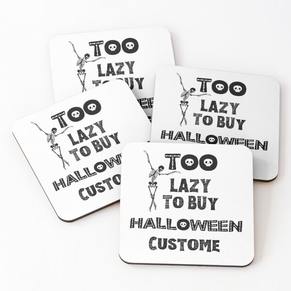 Item preview, too lazy to buy halloween costume designed and sold by Inspirely.