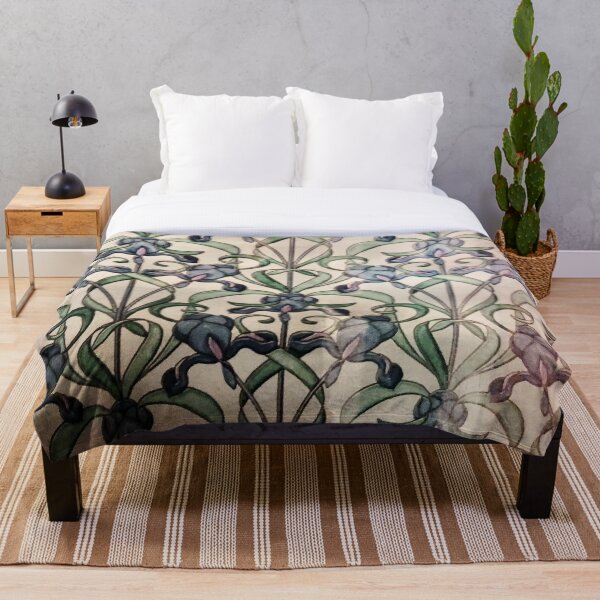 Aperçu de l'œuvre Motif Floral Vintage - Art Nouveau créée et vendue par Psycheek.