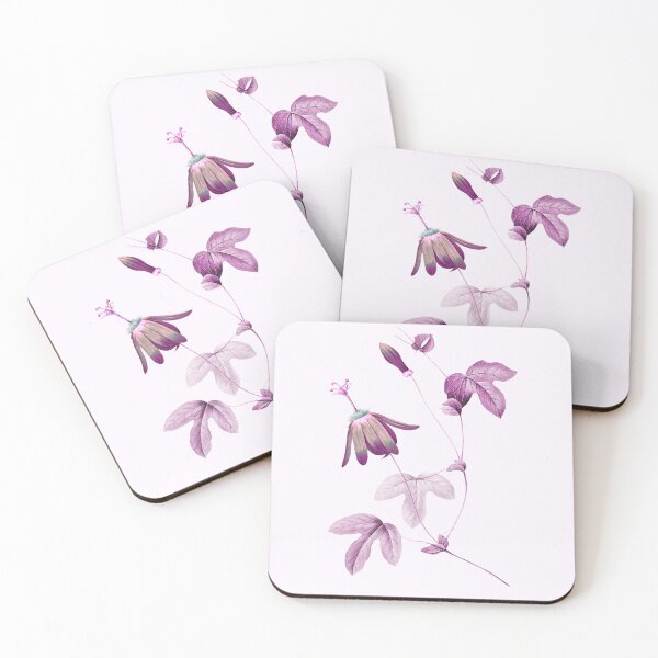 Item preview, Red passion Flower, Alternative Illustration - Pink Rose designed and sold by DaphneKstudio .