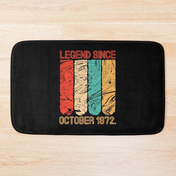 Item preview, 50th Birthday 50 Years Old present Legend Since October 1972 designed and sold by ospreywear.
