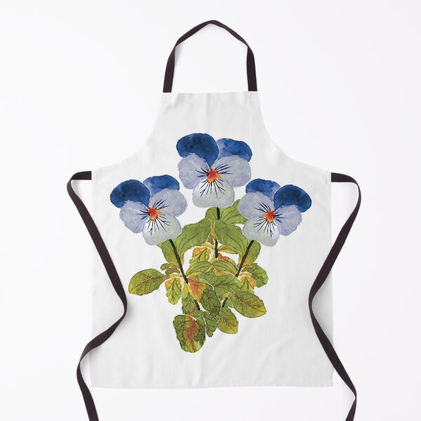 Item preview, Three Watercolor  Blue Flowers  designed and sold by Pavnud.