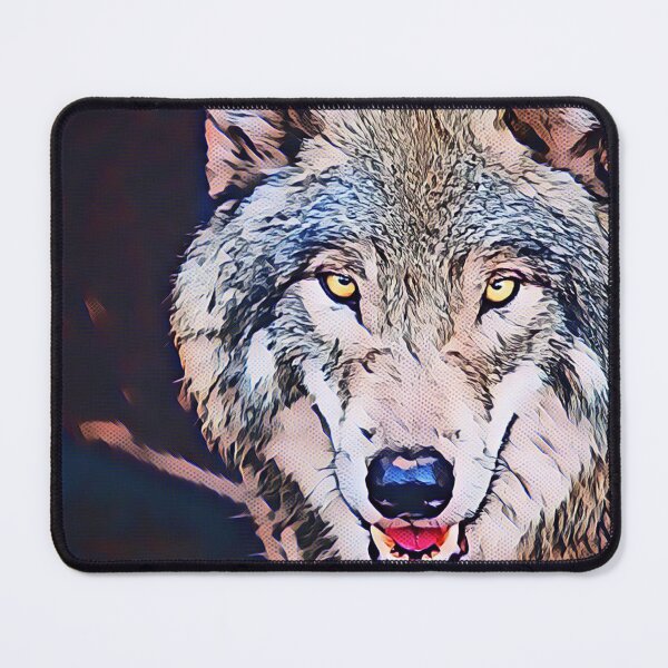 Item preview, Magic grey Wolf designed and sold by MagiLand ⭐⭐⭐⭐⭐.