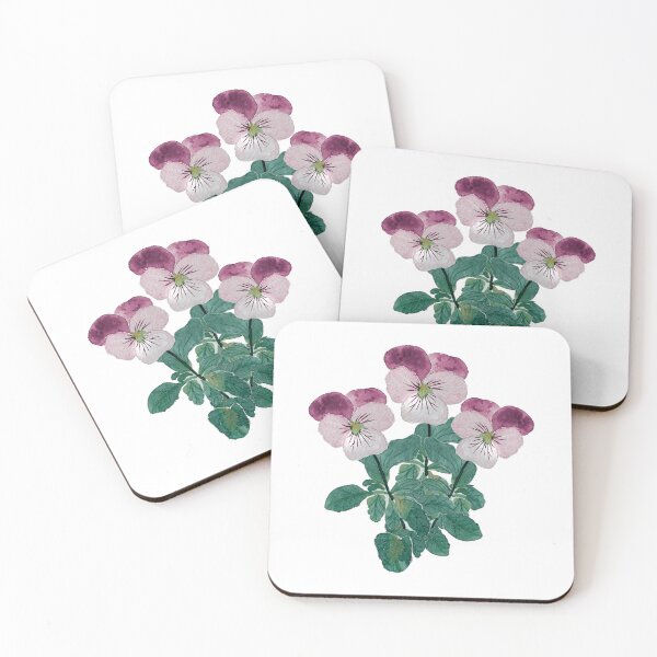 Item preview, Three Watercolor  Pink Flowers  designed and sold by Pavnud.