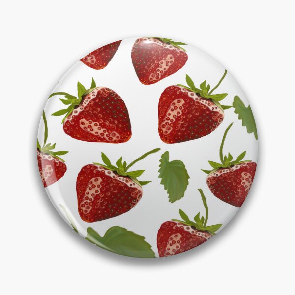 Item preview, Handdrawn Strawberry pattern designed and sold by Jodie McCrystal.