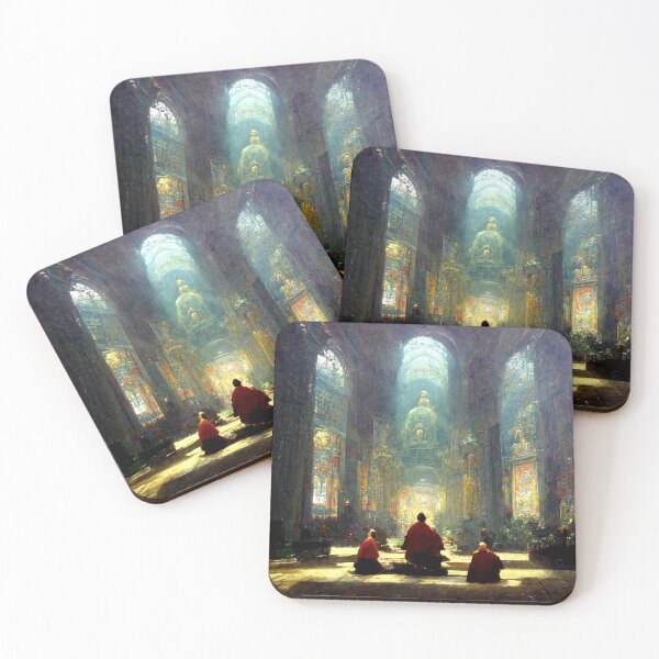 Item preview, meditating monks designed and sold by JoepshLSio.