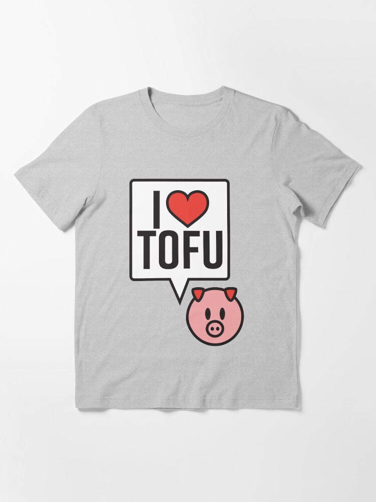 "Pig Loves Tofu, I Love Tofu" Tshirt by mindeverykind Redbubble