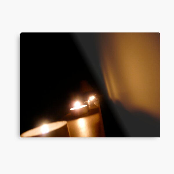 Rail Light Metal Print