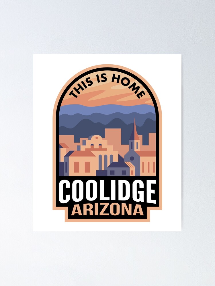 Thumbnail 1 von 3, Poster, Downtown Coolidge Arizona This is Home designt und verkauft von HalpinDesign.