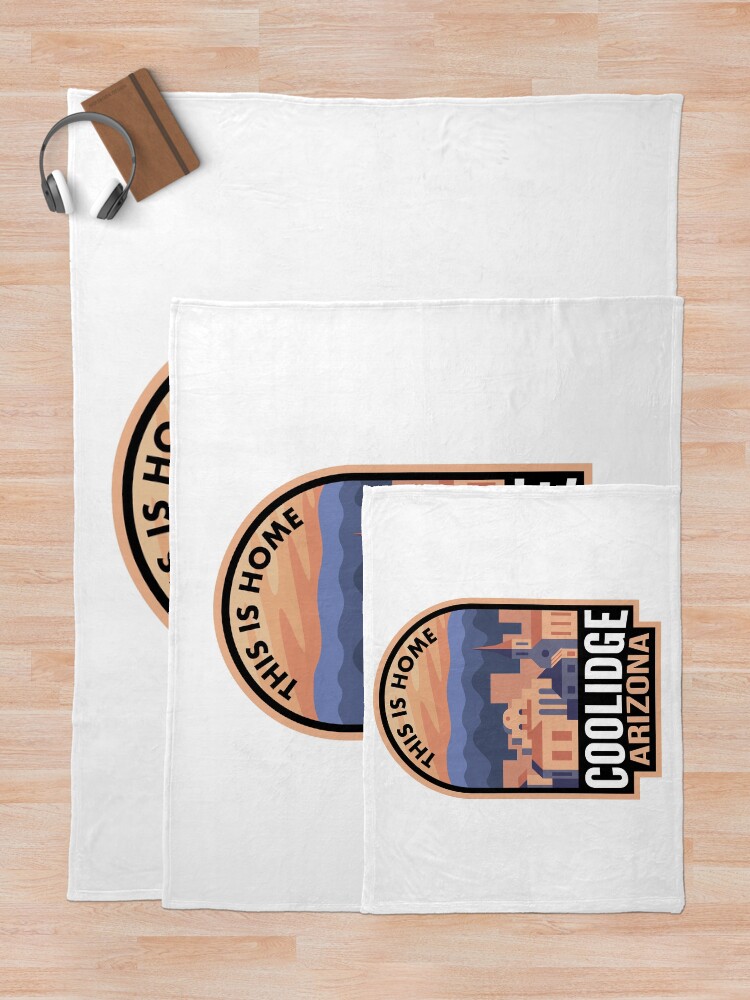 Thumbnail 5 von 6, Fleecedecke, Downtown Coolidge Arizona This is Home designt und verkauft von HalpinDesign.