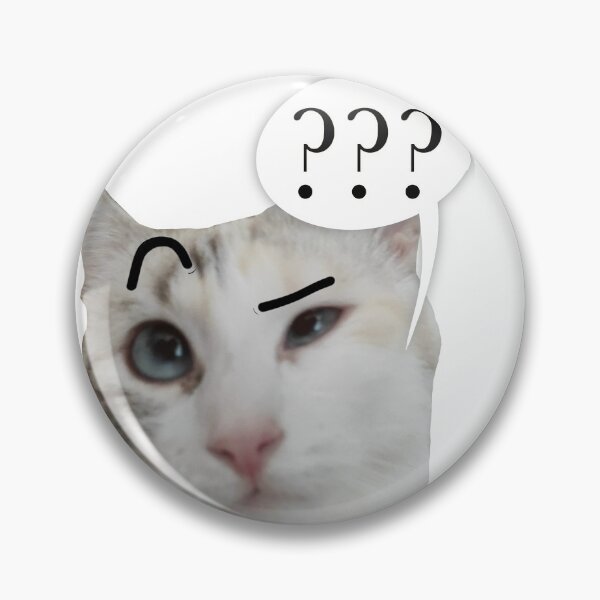 Item preview, Cat meme rise eyebrow designed and sold by AmaroNeko.