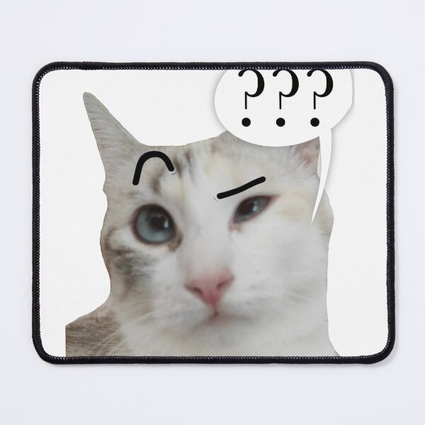 Item preview, Cat meme rise eyebrow designed and sold by AmaroNeko.
